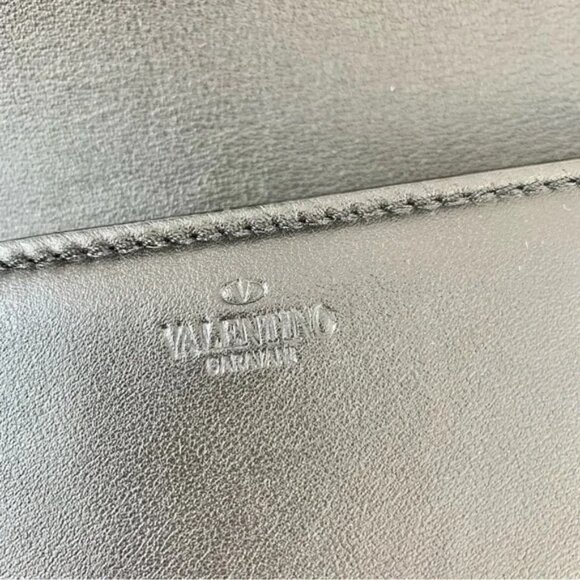 [🌟 PRICE FIRM] Valentino V-Logo Loco Convertible Clutch Crossbody Shoulder Bag - Picture 14 of 17